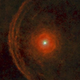 Illustration for article titled A detailed view of Betelgeuse on a collision course with a nearby wall of dust